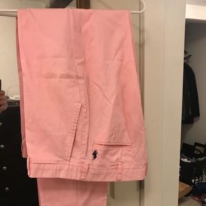 NWOT Ralph Lauren Men’s Pink Prospect Pants 34/34